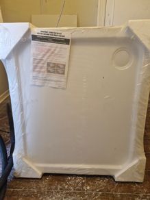 New in packaging 90x90 shower tray