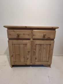Solid Pine Storage Cupboard