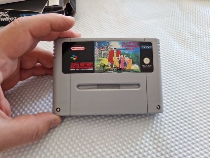 The Addams Family Pugsley s Scavenger Hunt Snes Super Nintendo Arcade Retro Games Original