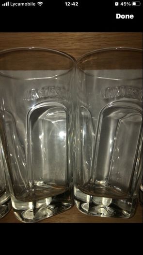Jameson Irish Whiskey Glasses brand new