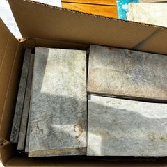 Antique granite tiles. Substantial pieces