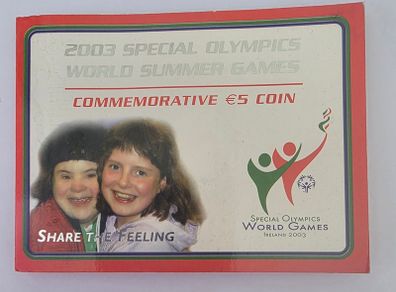 2003 irish commerative 5 euro coin