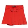 Zara Red Tie-Front Ruffle Skort. Bow tie at the waist. Size M- UK 10, New Image 10
