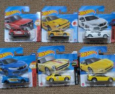 Hot Wheels Honda x 6