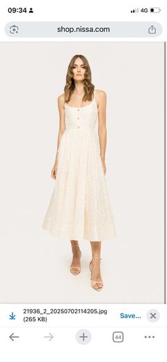 Cream dress