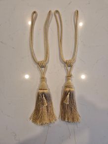 Curtain tie backs