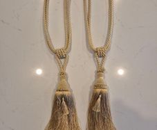 Curtain tie backs