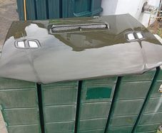 Seibon carbon fibre bonnet for classic impreza