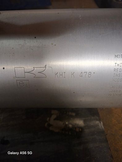 Kawasaki Original Exhaust - 2005 ZX10R