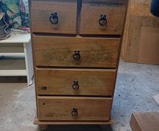 Vintage Oak locker