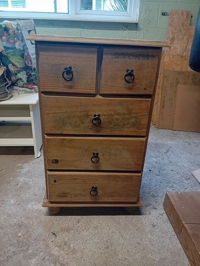 Vintage Oak locker