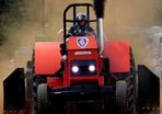Pulling tractor