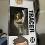 New: Funko Pop: Overwatch #92 Tracer (Posh, 2017, ThinkGeek Excl.) + Funko Pop Stacks Protector Image 2
