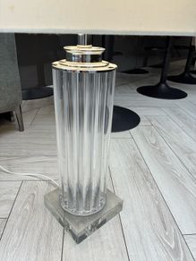 large glass lamp ,