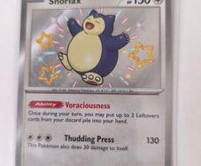 Pokemon TCG: Paldean Fates: 202/091: Snorlax Baby Shiny Holo Rare (NM)
