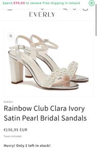 Rainbow Club Clara Bridal shoes