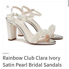 Rainbow Club Clara Bridal shoes