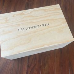 Wooden storage box