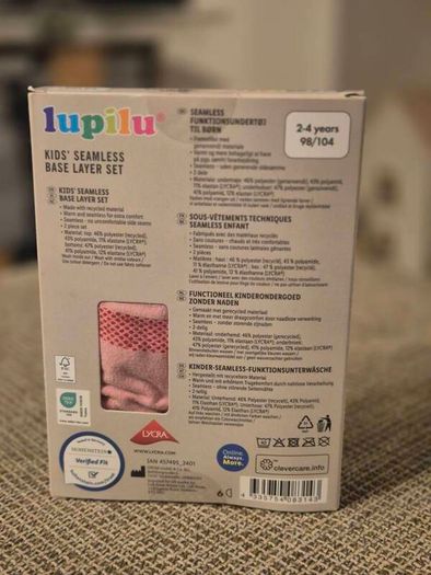Brandnew Lupilu Base Layer Set