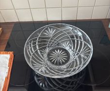 Killarney Crystal bowl plate