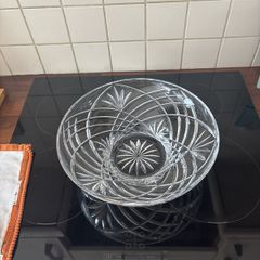Killarney Crystal bowl plate