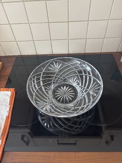 Killarney Crystal bowl plate