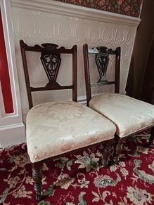 pair of antique chairs