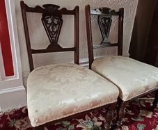 pair of antique chairs