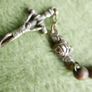 Vintage original Catholic rosary in its leather pouch Image 3