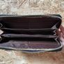 Woman floral embroidered wallet Image 3