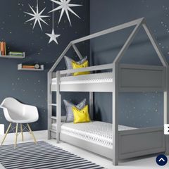 house bunk bed
