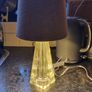 Cyprus Tapered Crystal with Shade Table Lamp Image 8