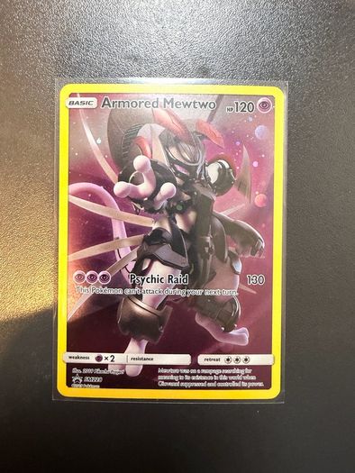 Armored Mewtwo SM228 black star promo M