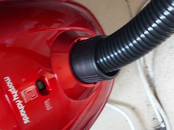 Morphy Richards Vacuum Cleaner, Model 980564, Red, in excellent condition and great suction