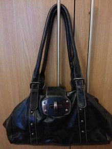 Black handbag