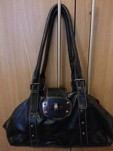 Black handbag