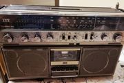 From 1979  ITT 120 Touring Stereo Cassette recorder, working good compare with age.