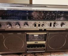 From 1979  ITT 120 Touring Stereo Cassette recorder, working good compare with age.