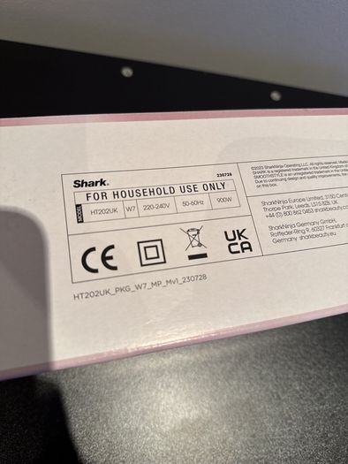 Brand New Shark SmoothStyle Heated Brush + Smoothing Comb