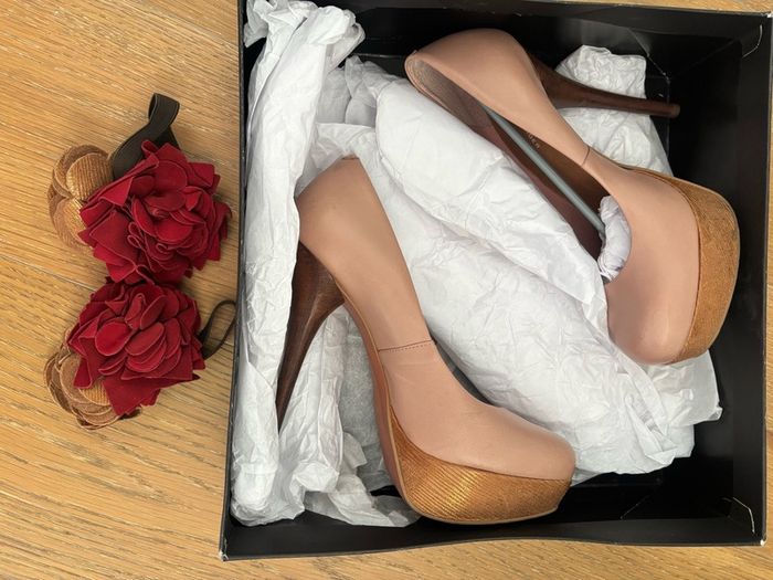 Ladies KG by Kurt Geiger Rose High Heels UK6