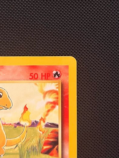 Vintage Pokemon Card Charmander 46/102 Base Set WOTC 1999