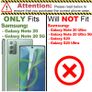 For Samsung Galaxy Note 20 Tempered Glass 9D Curved Screen Protector Full Coverage - FHT16SMTGF Image 2