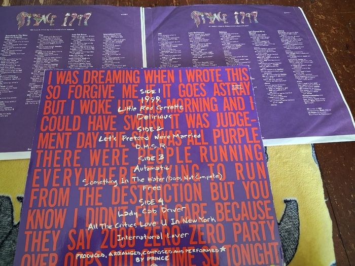 Prince - 1999 - 2LP - 1982 original