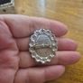 Vintage  Brooch with a stamp Image 2