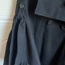 Zara Black Wool Cape Jacket Image 2