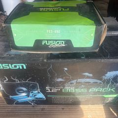 Fusion 12" Bass Pack Subwoofer & Speakers