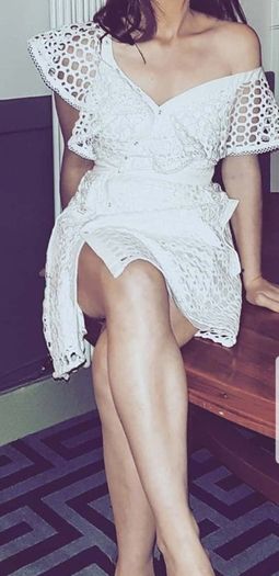 White dress