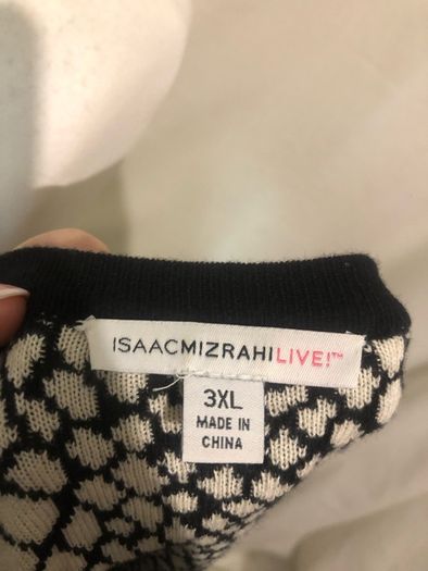 Isaac Mizrahi cardigan (3XL)