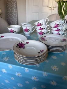 Vintage china tea set