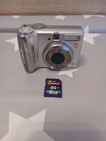 Canon PowerShot A560 (7.1 MP) + 16GB SD Card Bundle